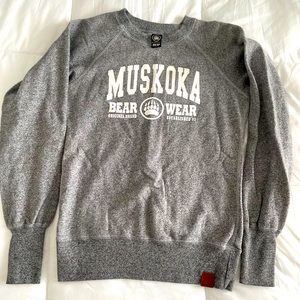 Muskoka Bear wear! Womens sweatshirt